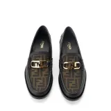 Fendi Fendi Black Loafers | The DeLaMode