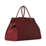 The Row Elegant Leather Margaux 15 Bag | The DeLaMode