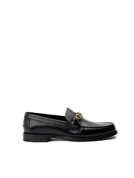 Gucci Cara Logo Leather Loafers | The DeLaMode