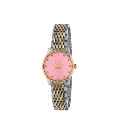 Gucci G-Timeless Quartz Pink Radiance Elegance Gold Luxe | The DeLaMode