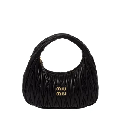 Miu Miu Wander Bag In Matelassé Nappa Leather | The DeLaMode