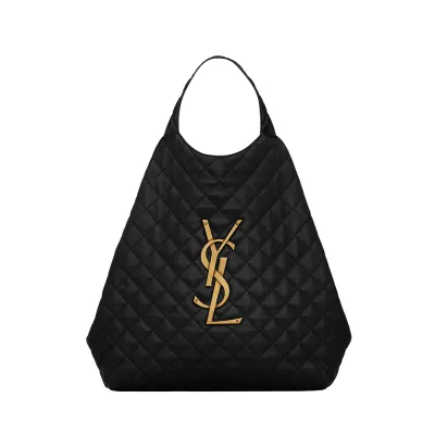 Saint Laurent Ysl Quilted Lambskin Icare Maxi Tote Bag | The DeLaMode