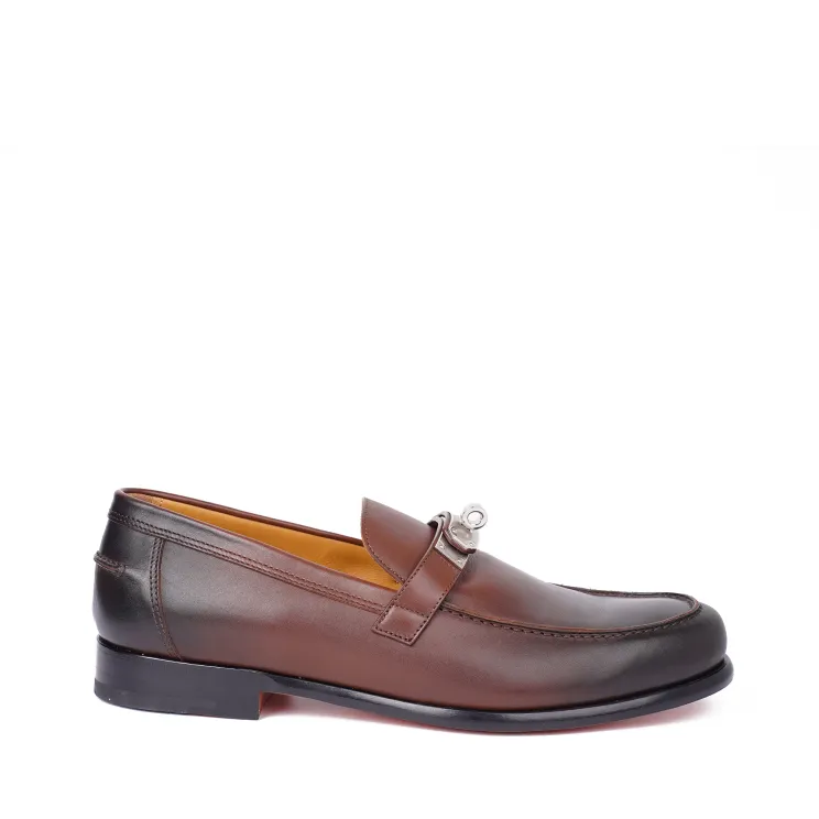 Hermes Destin Leather Loafers | The DeLaMode